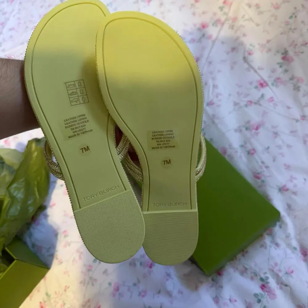 Tory Burch MILLER PAVÉ KNOTTED SANDAL